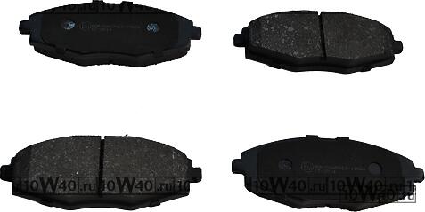 Колодки дисковые комплект 30489