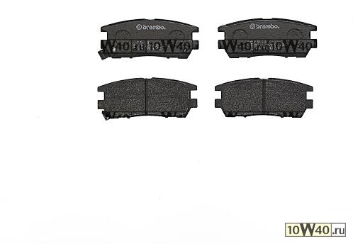 КОЛОДКИ ТОРМОЗНЫЕ ДИСКОВЫЕ К-Т MITSUBISHI L 400 BOX (PDW PCW PBV PAW PAV) 12/94-04/07 / MITSU
