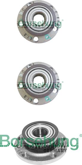 Ступица колеса с интегрированным подшипником