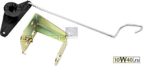 тяга замка двери левая \scania cp / cr / ct