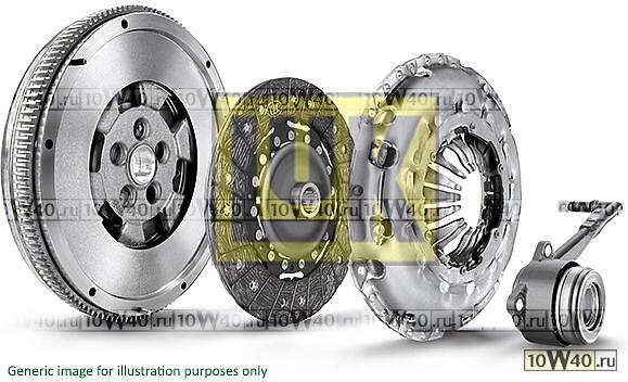 К-кт сцепления с двухмассовым маховиком 417001010+510000110 FORD: GALAXY (WGR) 1.9 TDI 95- SEAT: ALHAMBRA (7V8, 7V9) 1.9 TDI 96- VW: SHARAN (7M8, 7M9, 7M6) 1.9 TDI 95-