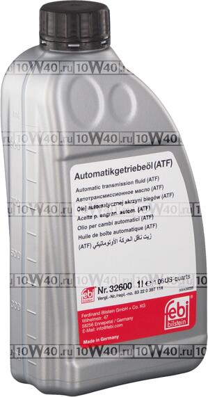 ЖИДКОСТЬ ДЛЯ АКПП КРАСНАЯ 1L / DEXTRON VI/MB 236.41/VOITH H55.6335.3X/ BMW 83 22 0 397 114
