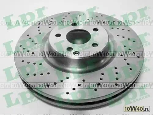 Диск тормозной MERCEDES W211/C215/R230 55/65 AMG передний вент.D 360мм.
