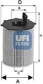 фильтр масляный картридж dodge jeep