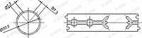 вкладыши pl-b \ mb w124 / w140 / w201 / w202 / w210 2.2-3.5 d om602-om606 85> semi (1)