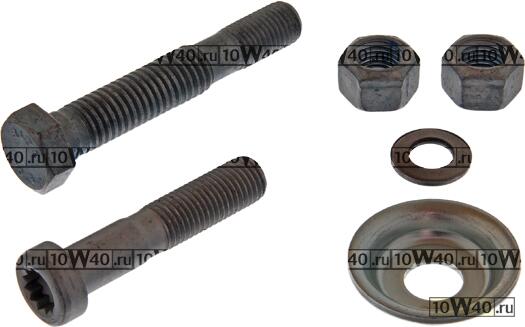 Крепеж тяги задн.подвес.[2болта,2гайки,шайба]