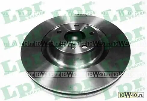 Диск тормозной AUDI A8 3.0-6.0 02-10/VW PHAETON 3.0-4.2 02- передний D 360мм.