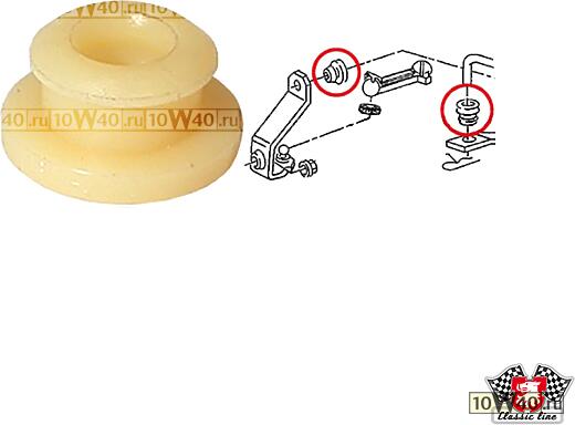 Втулка КПП