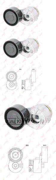 Натяжитель поликл. ремня с роликом