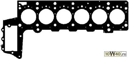 прокладка гбц bmw e39 / e60 / opl omega b 2.5d 24v [m57] 99- (3 насечки / 1.