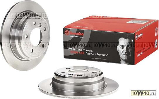 диск тормозной задний  BMW E39 2.0-2.5TD M47/M51/M52/M54 95-03