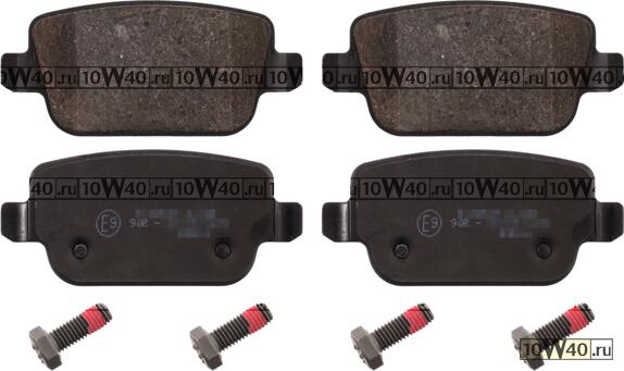 Колодки тормозные дисковые FORD: GALAXY 2.0 SCTi, 2.0 TDCi, 2.2 TDCi 06 -, KUGA 2.0 TDCi, 2.0 TDCi, 2.508 -, S-MAX 2.0 SCTi, 2.0 TDCi 06-
