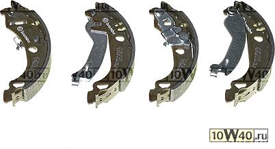 Колодки тормозные барабанные
