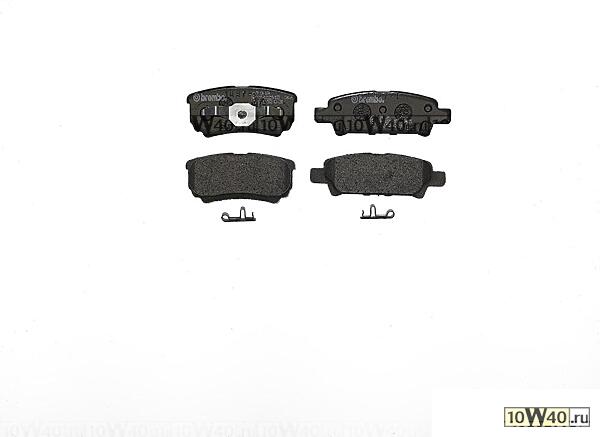 Колодки тормозные дисковые задн, DODGE: AVENGER 2.0/2.0 CRD/2.4/2.7/2.7 Flex-Fuel 07-, CALIBER 1.8/2.0/2.0 CRD/2.2 CRD/2.4 06-  JEEP: COMPASS 2.0/2.0 CRD/2.0 CRD 4x4/2.2 CRD/2.