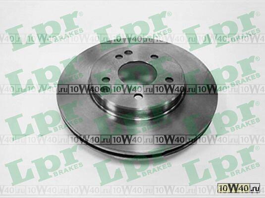 Диск тормозной MERCEDES W202/W203/W210/R170 2.0-3.0 передний вент.
