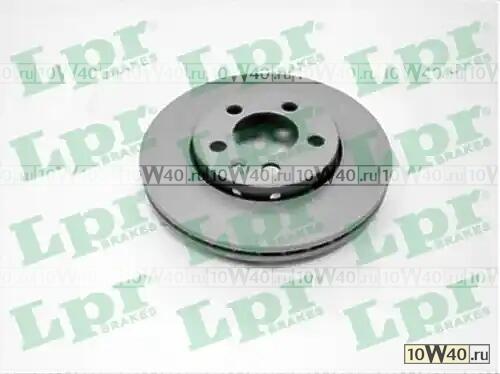 Диск тормозной AUDI A2/A3/VW GOLF IV/V/SKODA FABIA/OCTAVIA передний вент.D 256мм