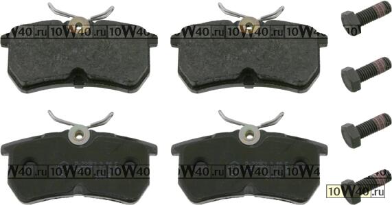 КОЛОДКИ ЗАД FRD FOCUS 98-