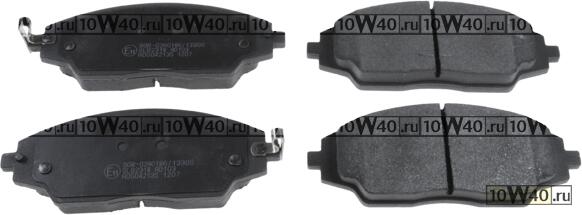 Колодки тормозные дисковые ADG042135