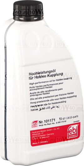 масло трансмиссионное atf febi haldex 1л.