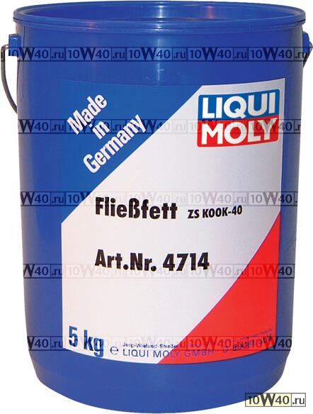 liquimoly fliessfett zs kook-40 5kg смазка жидкая консистентная для центр.систем \