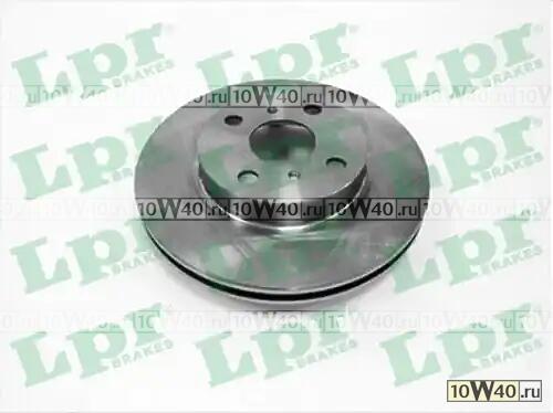 Диск тормозной TOYOTA COROLLA 1.3-2.0 92-02 передний D 255мм.