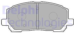Колодки торм.пер./дат.