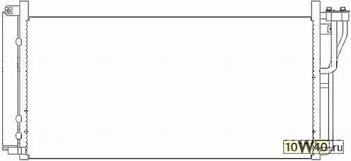 Конденсер  SONATA 1.8-3.3 05- /  MAGENTIS 2.0 06-