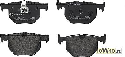 КОЛОДКИ ТОРМОЗНЫЕ ДИСКОВЫЕ BMW 7 (E65, E66, E67) 735 i, Li 2001-2005