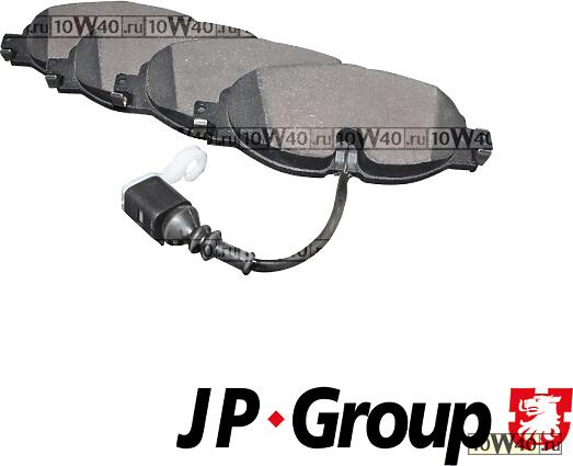 к-т торм. колодок fr audi a3, VW golf vII