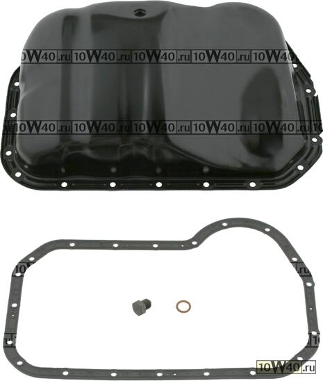 МАСЛЯНЫЙ ПОДДОН AUDI 100/80/A4/A6/VW PASSAT B2 1.6-2.0 К-Т (С ПРОКЛАДКОЙ ПОДДОНА)