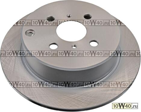 Диск тормозной TOYOTA: ECHO седан 1.5 VVTi 99-05, PRIUS седан 1.5 00-04, YARIS 1.0 16V, 1.0 16V, 1.3, 1.3 16V, 1.4 D-4D, 1.5 TS, 1.5 VVT-i TS 99 -, YARIS VER