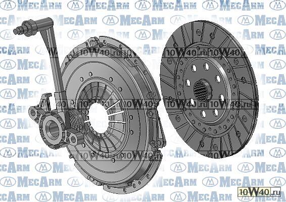 к-кт сцепления  Citroen C5, Peugeot 207/307/407 1.6HDi 04>