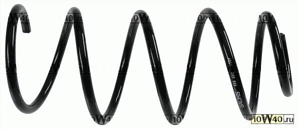 ПРУЖИНА ПОДВЕСКИ BMW 1 купе (E82) M 2011-2012