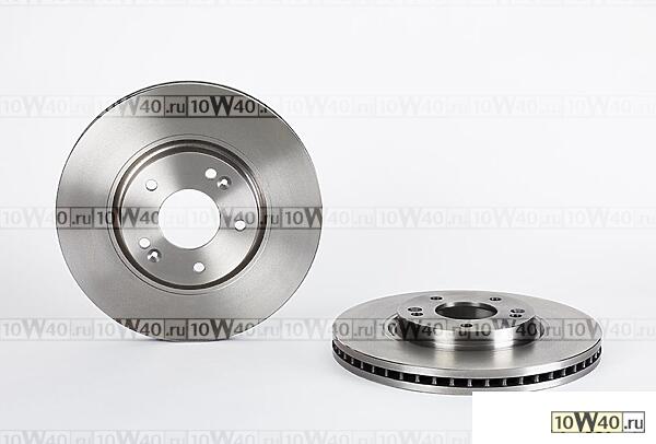 диск тормозной передний  Kia Sportage 2.0 04-10