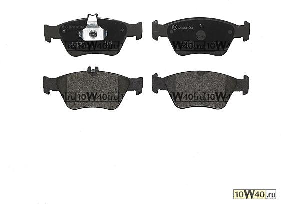 КОЛОДКИ ТОРМОЗНЫЕ ДИСКОВЫЕ MERCEDES-BENZ CLK (C208) CLK 230 Kompressor (208.348) 2000-2002
