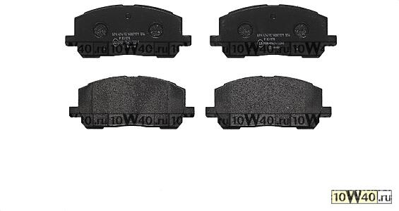 КОЛОДКИ ТОРМОЗНЫЕ ДИСКОВЫЕ TOYOTA HIGHLANDER / KLUGER (_U2_) 3.3 Hybrid 4WD (MHU28_) 2005-2010