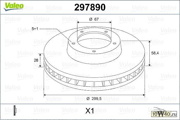 диск тормозной передний \ mb w639 vito 3.0 / 3.2 / 2.2cdi 03>