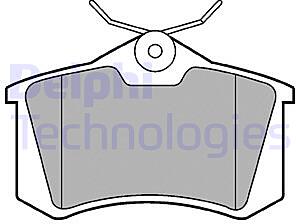 колодки зад.aud a2,a3,a4,a6,a8,allroad,tt / ford galaxy / VW bora,golf,passat,sharan / skoda wva20961