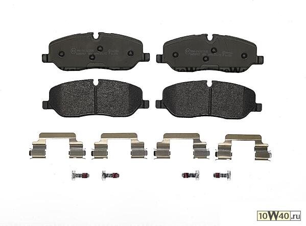 КОЛОДКИ ТОРМОЗНЫЕ ДИСКОВЫЕ, LAND ROVER DISCOVERY III L319 07 04-09 09 LAND ROVER DISCOVERY III V