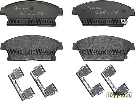 КОЛОДКИ ТОРМОЗНЫЕ ДИСКОВЫЕ OPEL ZAFIRA TOURER C (P12) 2.0 CDTi (75) 2015-