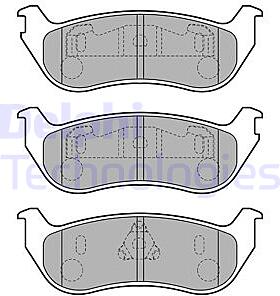 Колодки тормозные дисковые Cherokee,Liberty,Wrangler