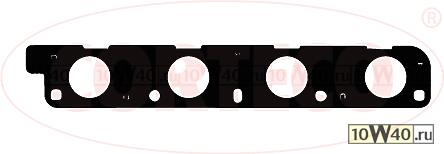 Прокладка выпускного коллектора AUDI: A3 1.8 TFSI/2.0 TFSI/2.0 TFSI quattro/S3 quattro 03-12, A3 Sportback 1.8 TFSI/2.0 TFSI/2.0 TFSI quattro/S3 quattro 04-, A3 кабрио 1.8 TFSI/2.0