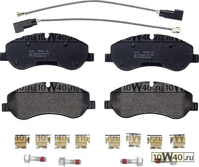 КОЛОДКИ ТОРМОЗНЫЕ ДИСКОВЫЕ FORD AUSTRALIA TOURNEO CUSTOM BUS 05/14- / FORD AUSTRALIA TRANSIT BOX (V