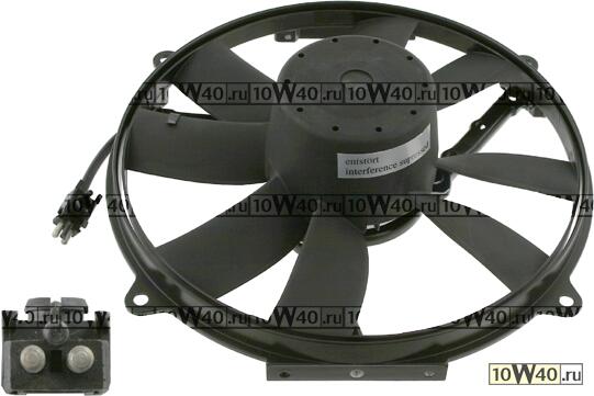 Вентилятор кондиционера MB W202/S202 320мм 93-01