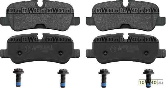 Колодки тормозные дисковые LAND ROVER: DISCOVERY IV 3.0 TD 09 -, RANGE ROVER SPORT 3.0 TD, 3.6 TD 805-