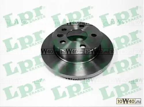 Диск тормозной WV TRANSPORTER IV R14" 90-03 передний не вент.D 260мм.