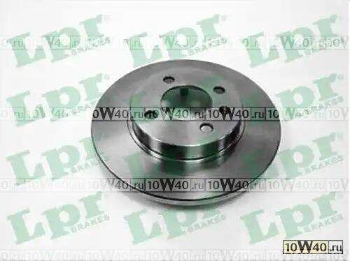 Диск тормозной CHERY AMULET 03-/VW GOLF III/PASSAT 88-97 перед. не вент.D 256мм.