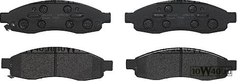 p58001 колодки дисковые передние\ infiniti qx 56 04-06, nissan armada / titan 04-05