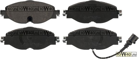 колодки дисковые передние!/ A3, VW Golf VII 1.2TSI-1.8TFSI/2.0TDI 12