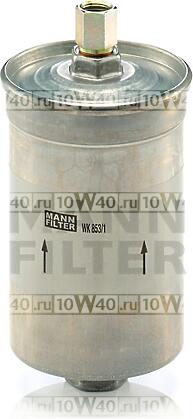 фильтр топливный\ audi 80 1.8-2.2 &quattro 80-87, VW golf / passat 1.8i-2.2 83-94